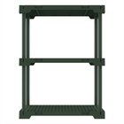 Estante 3 Prateleiras Poly  Verde Alecrim