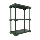 Estante 3 Prateleiras Poly  Verde Alecrim