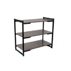 Estante 3 Prateleiras Slim  Naturalle/preto