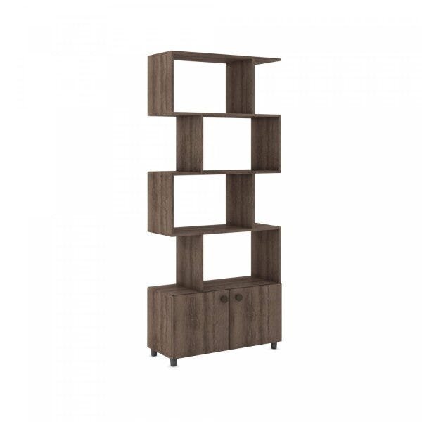 Estante 4 Nichos 2 Portas Rt3123 Movelbento Rústico