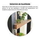 Estante 4 Prateleiras 1 Nicho 1 Porta Basculante Mdp Match