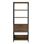 Estante 4 Prateleiras 1 Nicho 1 Porta Basculante Mdp Match