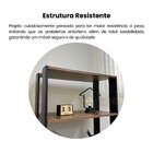 Estante 4 Prateleiras 1 Nicho 1 Porta Basculante Mdp Match