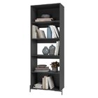 Estante 4 Prateleiras 5 Nichos Mdp 12mm Preto