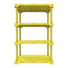 Estante 4 Prateleiras Cube  Amarelo