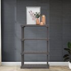 Estante 4 Prateleiras Cube  Cinza Mushroom