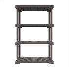 Estante 4 Prateleiras Cube  Cinza Mushroom