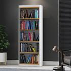 Estante 4 Prateleiras Guarani Branco Cinamomo