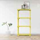 Estante 4 Prateleiras Poly  Amarela