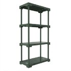 Estante 4 Prateleiras Poly  Verde Alecrim