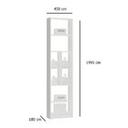 Estante 5 Prateleiras 0671a Móveis Castro