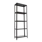 Estante 5 Prateleiras Aço Ferram Livros Quarto Cozinha - Lopes