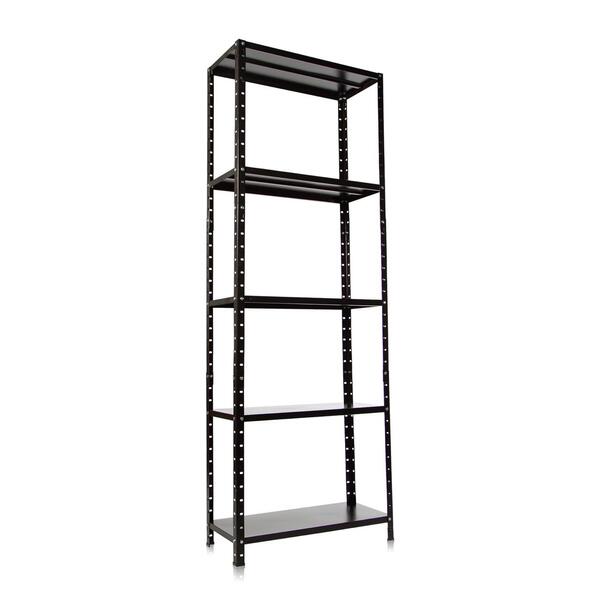 Estante 5 Prateleiras Aço Ferram Livros Quarto Cozinha - Lopes