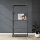 Estante 5 Prateleiras Cube  Cinza Mushroom