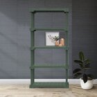 Estante 5 Prateleiras Cube  Verde Alecrim