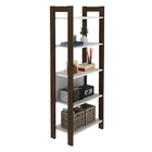 Estante 5 Prateleiras Escritório Sala De Estar Home Ofice Az1