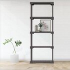 Estante 5 Prateleiras Poly  Cinza Mushroom