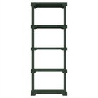 Estante 5 Prateleiras Poly  Verde Alecrim