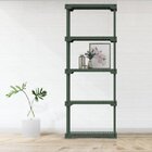 Estante 5 Prateleiras Poly  Verde Alecrim