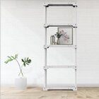 Estante 5 Prateleiras Poly Grifit Branco