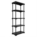 Estante 5 Prateleiras Poly Grifit Preta