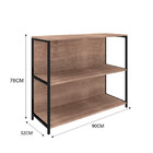 Estante 90cm Fechada Aura Fabone