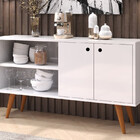 Estante + Arara Simples Guarda Roupa Arara Cabideiro Closet I