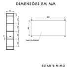 Estante  Para Exposição Mdp