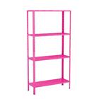 Estante Aço 4 Prateleiras Eaf006 Rosa