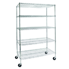 Estante Aço 5 Prateleiras Cromada Aramada