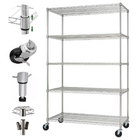 Estante Aço 5 Prateleiras Cromada Aramada