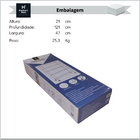 Estante Aço 5 Prateleiras Cromada Aramada