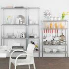 Estante Aço 5 Prateleiras Cromada Aramada Cozinha 170 Cm