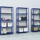 Estante Aço 5 Prateleiras Eaf005 Azul