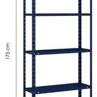 Estante Aço 5 Prateleiras Eaf005 Azul