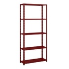 Estante Aço 5 Prateleiras Eaf005 Vermelha