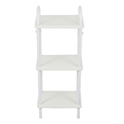 Estante Aço Branca com 3 Prateleiras 95x38x26cm Spaceo