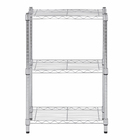 Estante Aço Cromada com 3 Prateleiras 90x60x35cm Spaceo