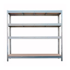 Estante Aço Galvanizado com 4 Prateleiras BULLRACK RIVET 2mx2mx60cm 450 Kg Ar Shelving