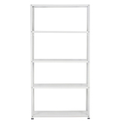 Estante de Aço Pintado com 5 Prateleiras Branca Home Easy 180x90x30cm 350kg Ar Shelving