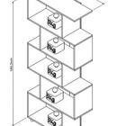 Estante Afrodite Castanho