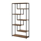 Estante Alta Florença Mel E Preta