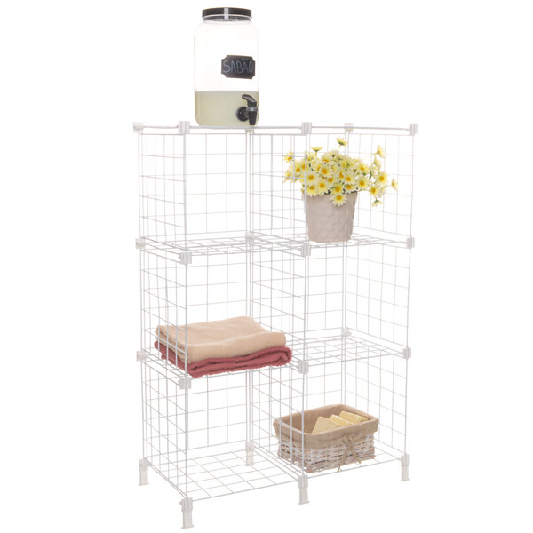 Estante Aramada De Organização - 6 Nichos