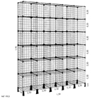 Estante Aramado Modulado 1,50 X 1,90 X 0,30