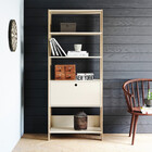 Estante Argo Com 1 Porta E 5 Prateleiras