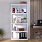 Estante Armário Aço 5 Bandeja Multiuso Expositor Loja Organiz