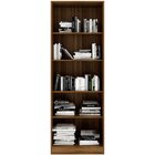 Estante Armário Alta Livreiro Multiuso Office 2 Portas Vidro