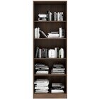 Estante Armário Alta Livreiro Multiuso Office 2 Portas Vidro