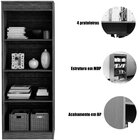 Estante Armário Alta Livreiro Multiuso Office 4 Prateleiras A