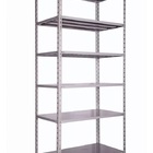 Estante Armário De Aço 6 Bandejas 90cm Cinza Suporta 240kg